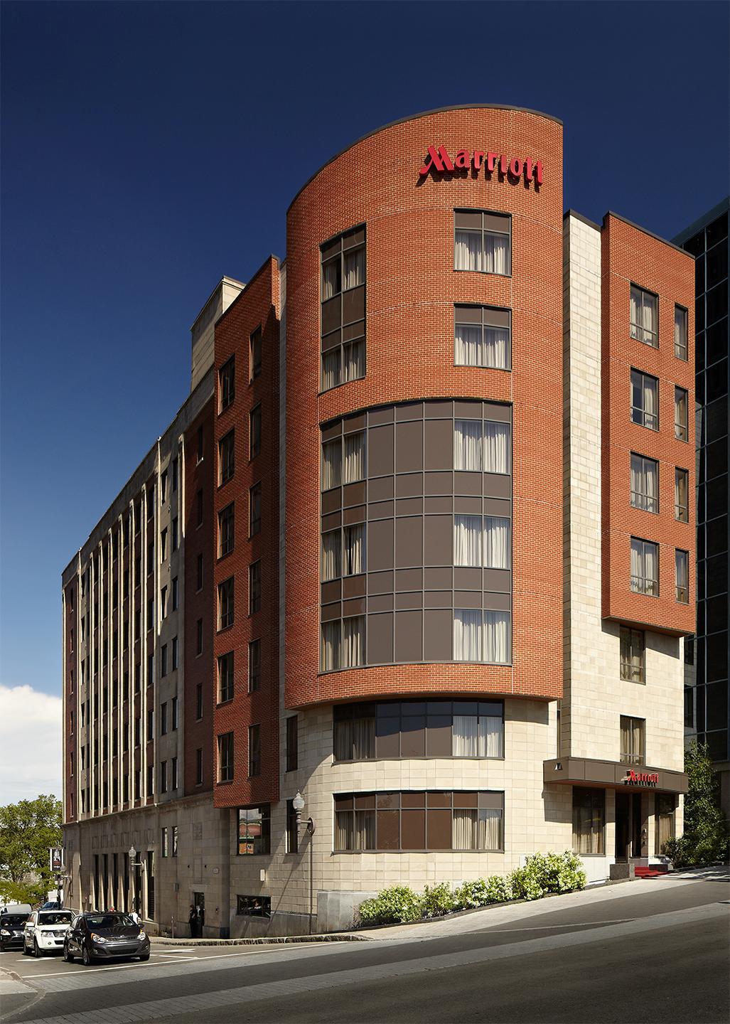 Marriott Quebec City Downtown Hotell Exteriör bild