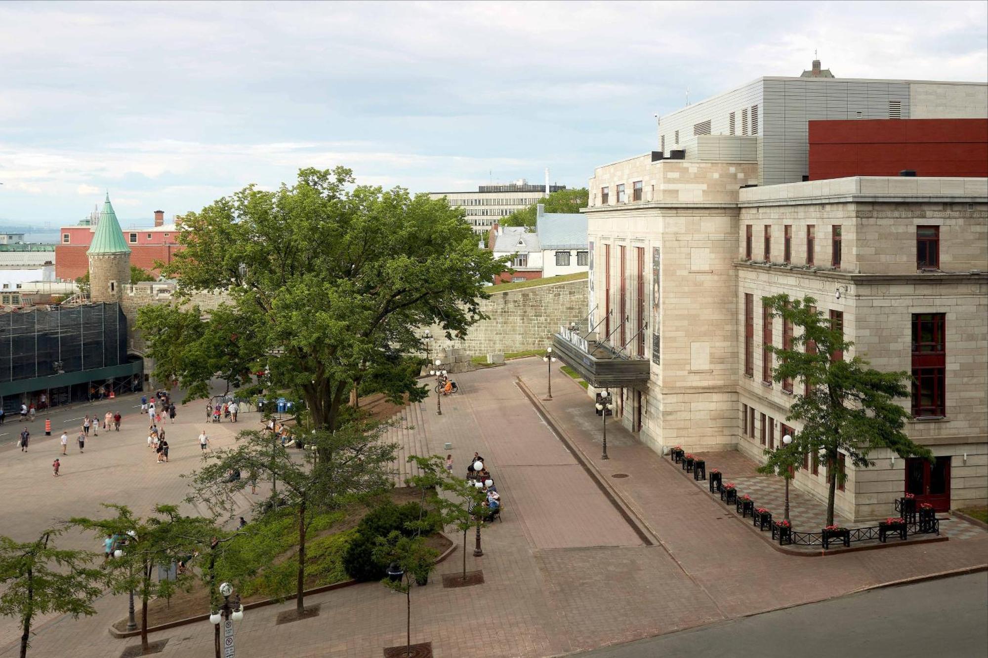 Marriott Quebec City Downtown Hotell Exteriör bild